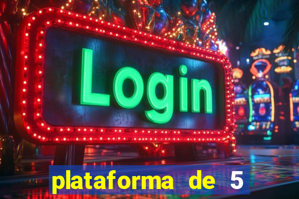 plataforma de 5 reais fortune tiger